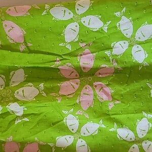 Lily Pulitzer strapless fish dress 0